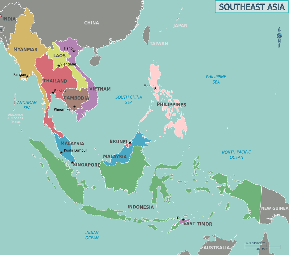 Información de visados y tasas de aeropuerto para sudeste asiático